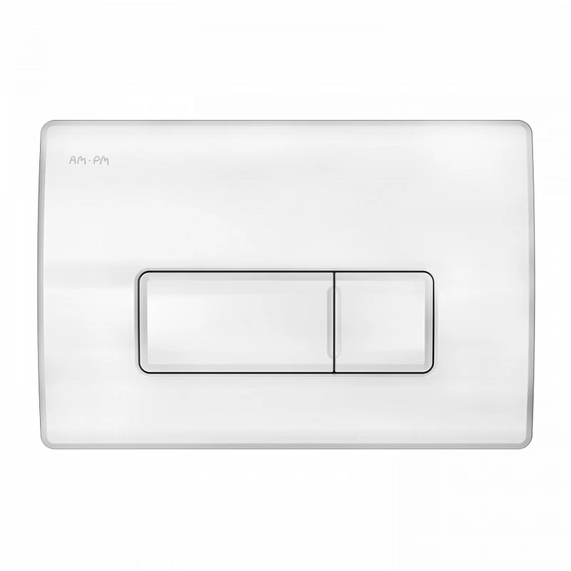 Клавиша смыва для инсталляции AM.PM Pro M I048001 пневматическая белая глянцевая