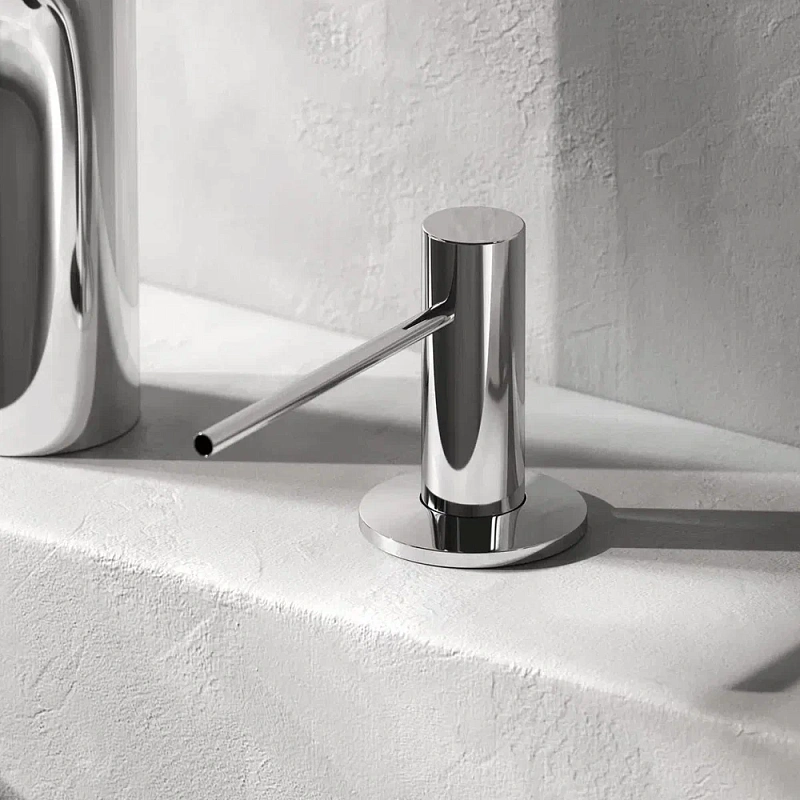 Дозатор для моющего средства AM.PM Gem A9037200 встраиваемый, хром