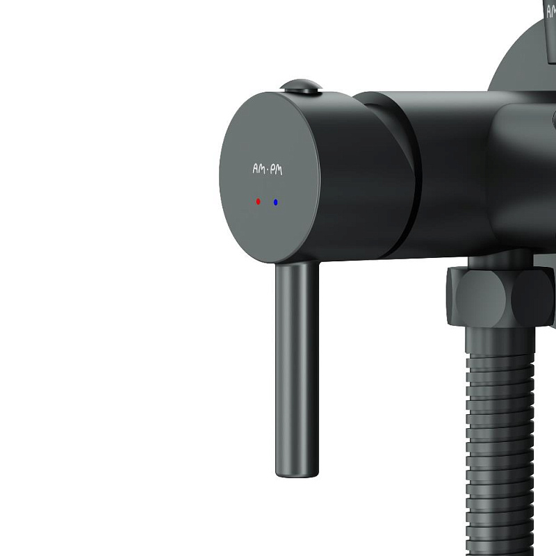 Гигиенический душ со смесителем AM.PM Above F0H9X022 черный встраиваемый