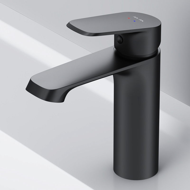 Смеситель для раковины (умывальника) AM.PM Func F8F02122 черный