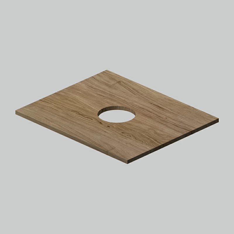 Столешница в ванную под раковину 60 AM.PM Func M8FST0600OF под дерево