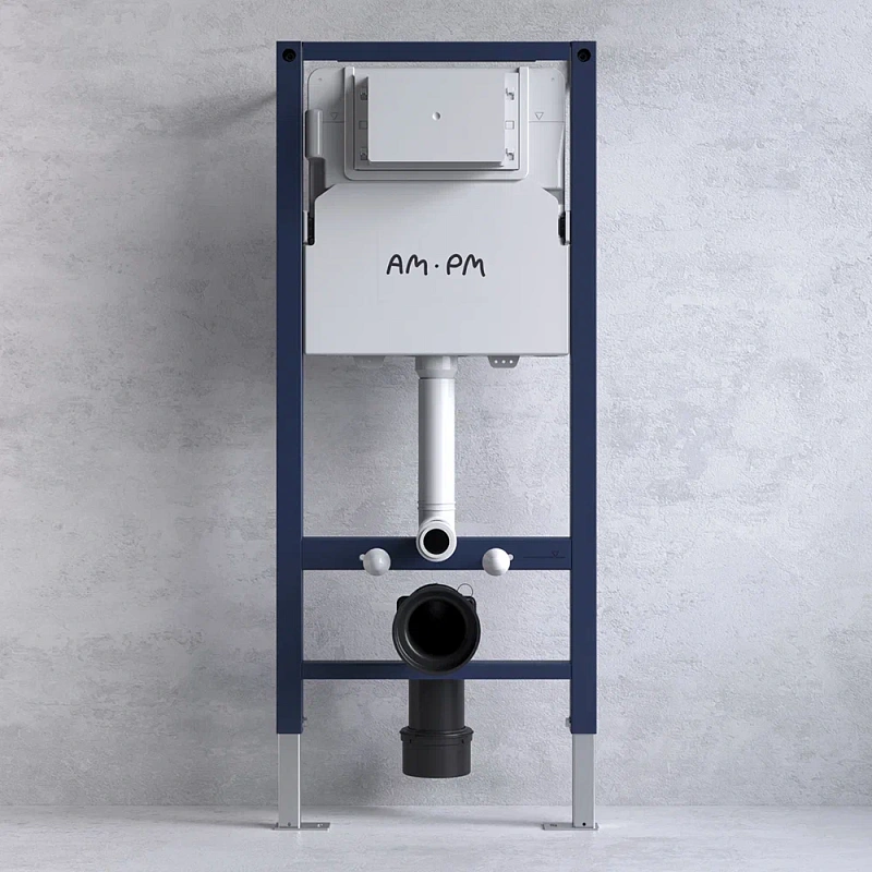 Инсталляция для подвесного унитаза AM.PM PrimeFit I012709.0251 с механ. клавишей S хром