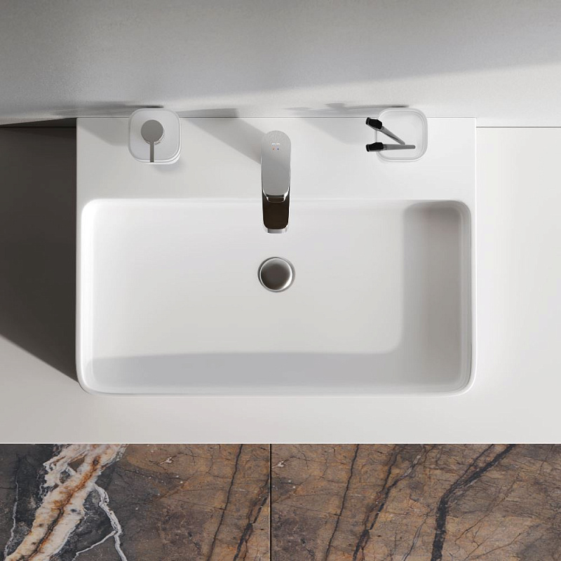 Раковина накладная 60 AM.PM Func M8FWCC10601WG белая