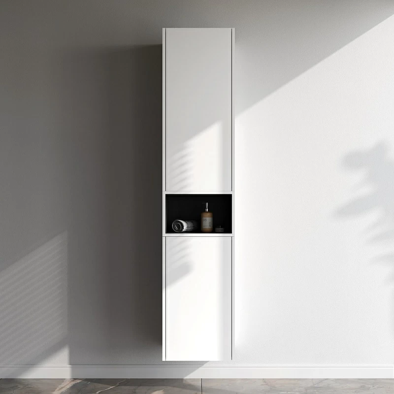 Шкаф с полками 40 AM.PM Func M8FCH0402WM правый белый матовый