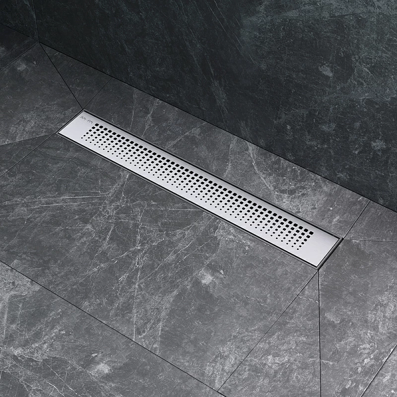 Душевой трап (лоток) 50 AM.PM PrimeFlow W02SC-P11-050-01SB комбинированный затвор со стальной матовой решеткой