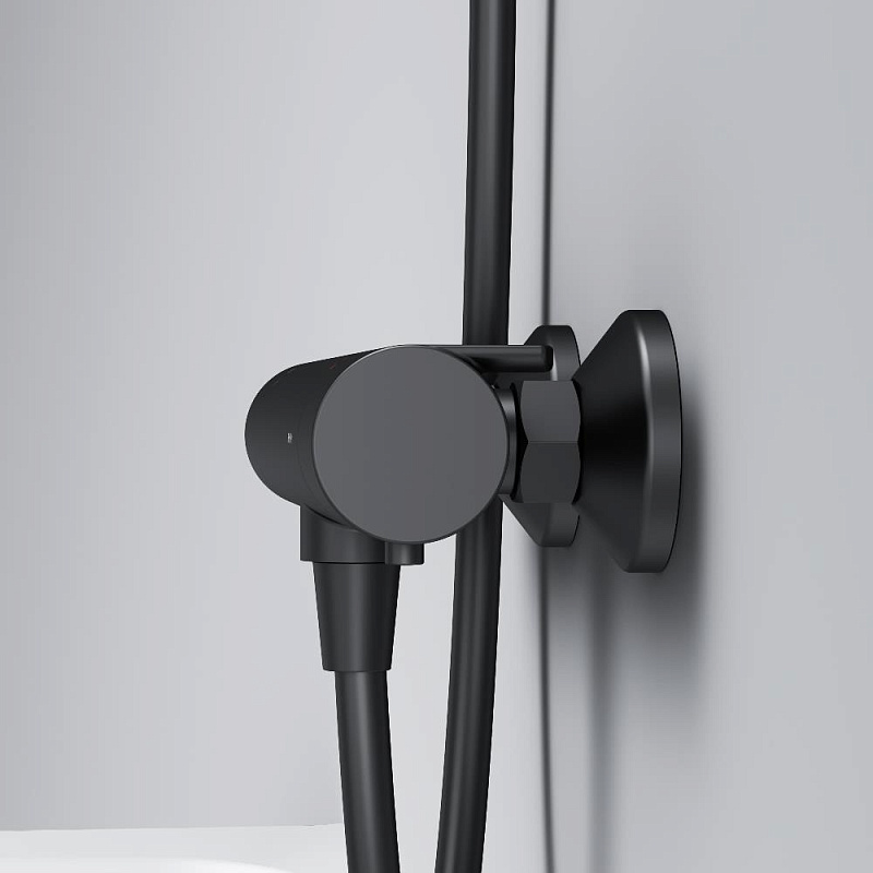 Смеситель для душа AM.PM X-Joy F85A40022 термостат, черный