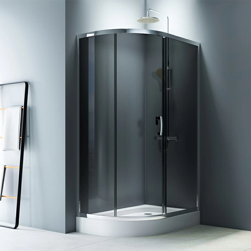 Душевое ограждение без поддона 80x120 AM.PM Like W83G-302U120CG профиль хром