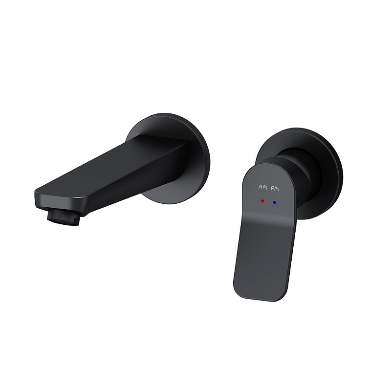 Смеситель для раковины (умывальника) AM.PM X-Joy F85A72622 черный встраиваемый