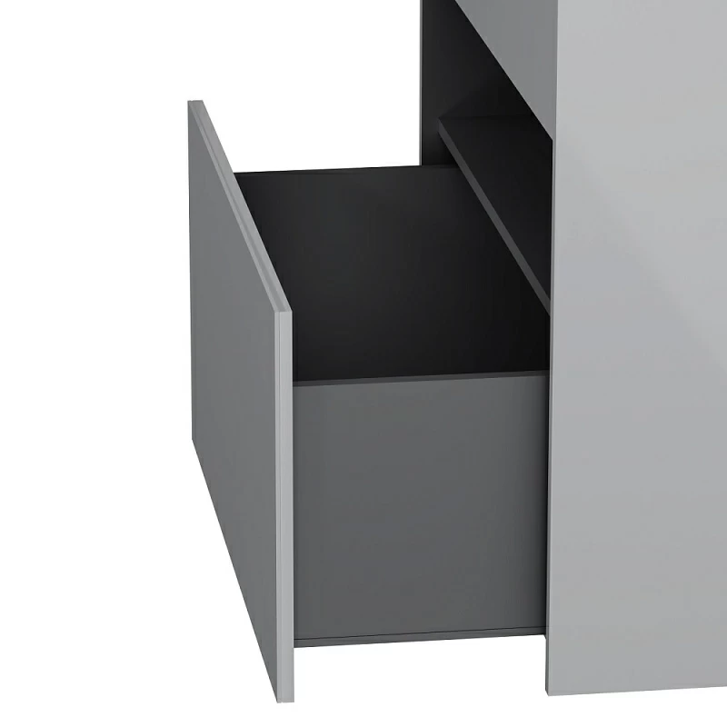 Тумба под раковину 80 AM.PM Func M8FFUX0801WG белый глянец