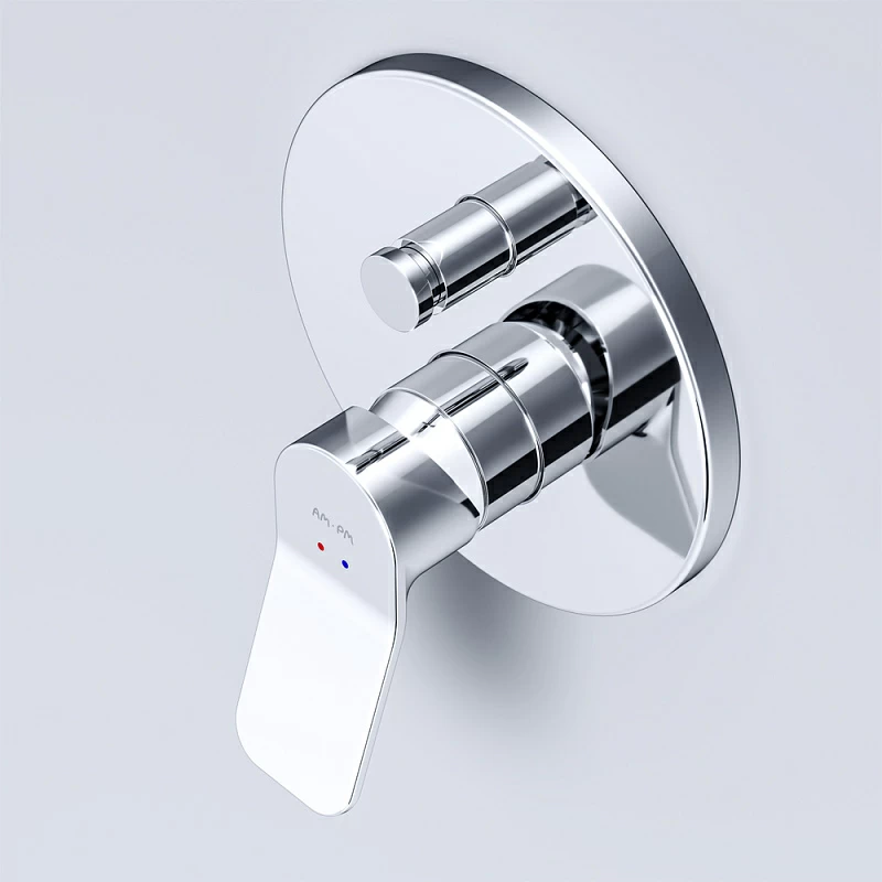 Смеситель для ванны и душа AM.PM X-Joy F85A45000 хром встраиваемый
