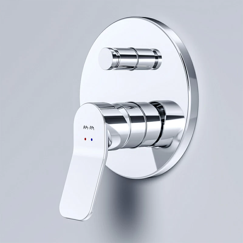 Смеситель для ванны и душа AM.PM X-Joy F85A45000 хром встраиваемый