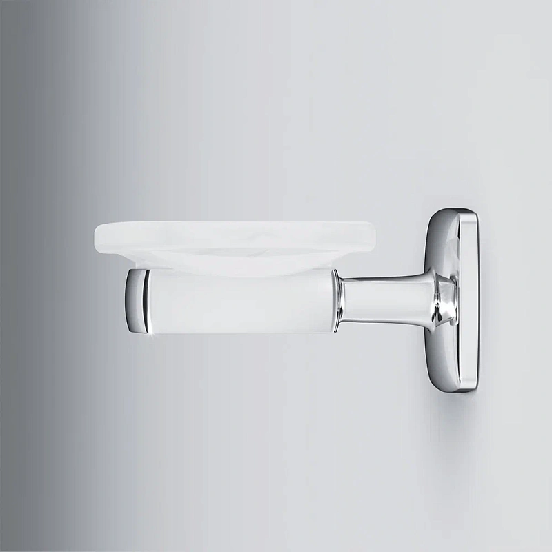 Мыльница стеклянная настенная AM.PM Gem A9034200 хром