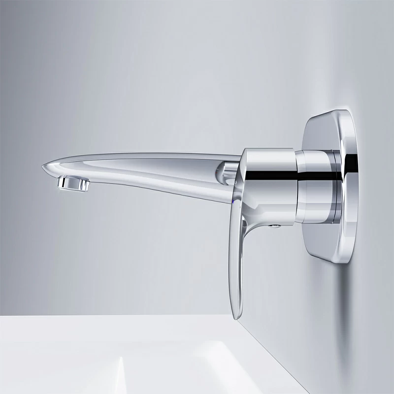 Смеситель для раковины (умывальника) AM.PM Like F8072200 хром встраиваемый