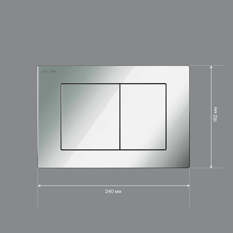 Клавиша смыва для инсталляции AM.PM PrimeFit I090251 механическая хром