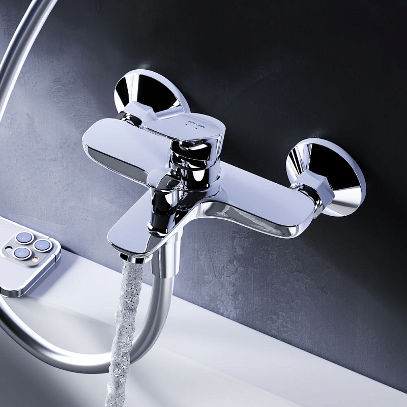 Смеситель для ванны и душа AM.PM Force F9F10000 хром