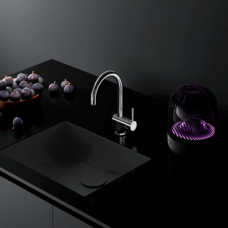 Смеситель для кухни AM.PM Like S F8007900 высокий, сенсорный, хром