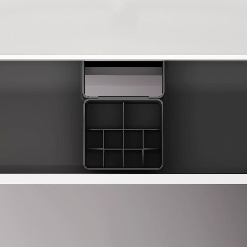 Тумба под раковину 80 AM.PM Above M9XFHX0802WG подвесная белая глянцевая