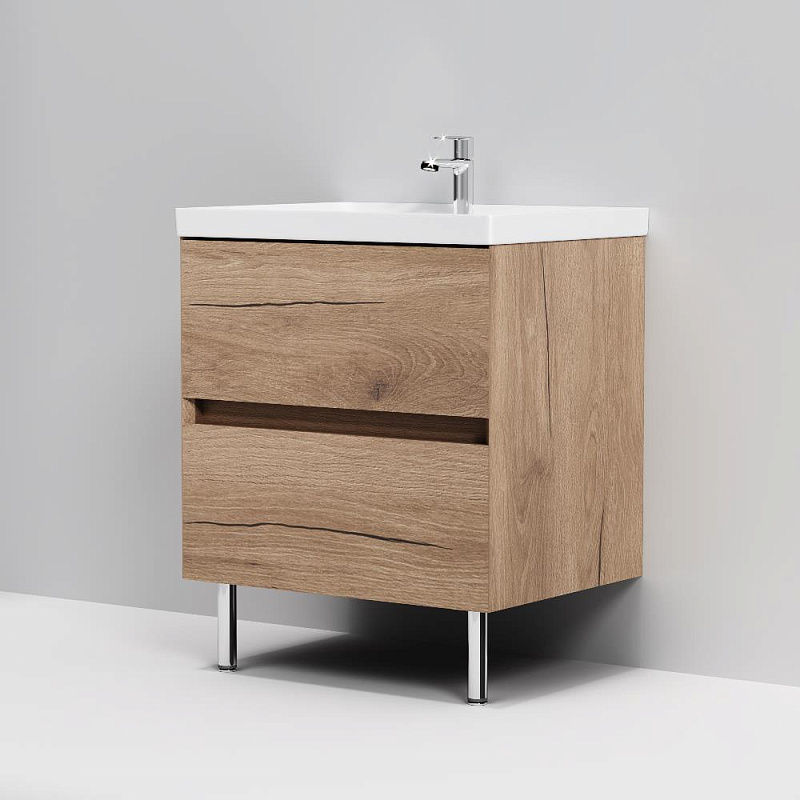 Тумба под раковину 60 AM.PM Above M9XFSX0602OF напольная, под дерево