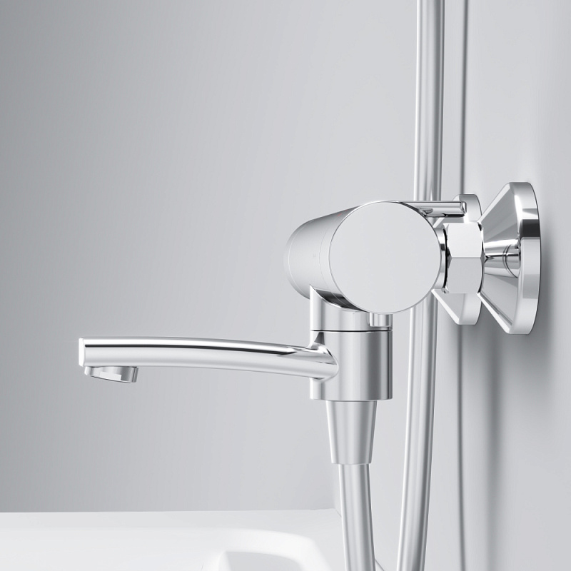 Смеситель для ванны и душа AM.PM X-Joy F85A50000 термостат, хром