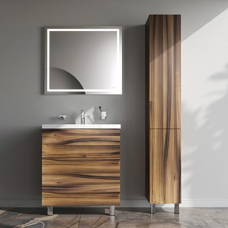 Тумба под раковину 75 AM.PM Gem M90FSX0752HF напольная под дерево орех