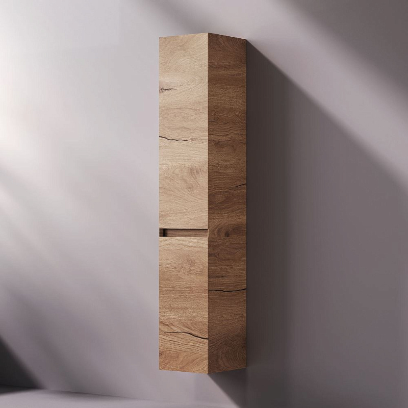 Шкаф-пенал для ванной 35 AM.PM Above M9XCHR0352OF навесной правый под дерево