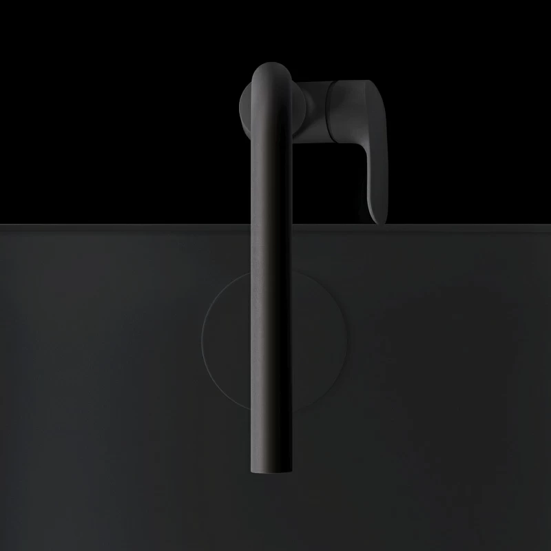 Смеситель для кухни AM.PM Like F8005022 высокий, черный