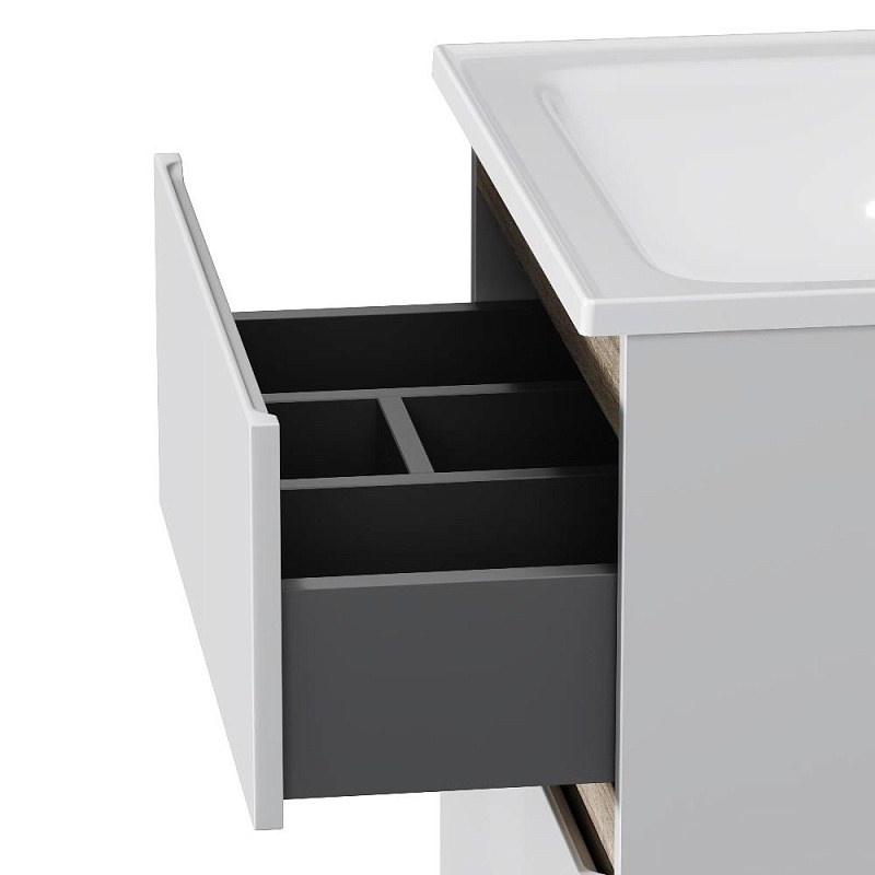 Тумба под раковину 60 AM.PM X-Joy M85AFSX06021WG напольная белый глянец