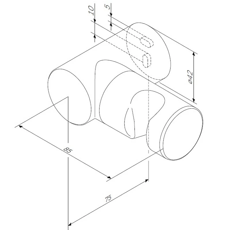 Держатель для душевой лейки AM.PM F0500864 настенный хром