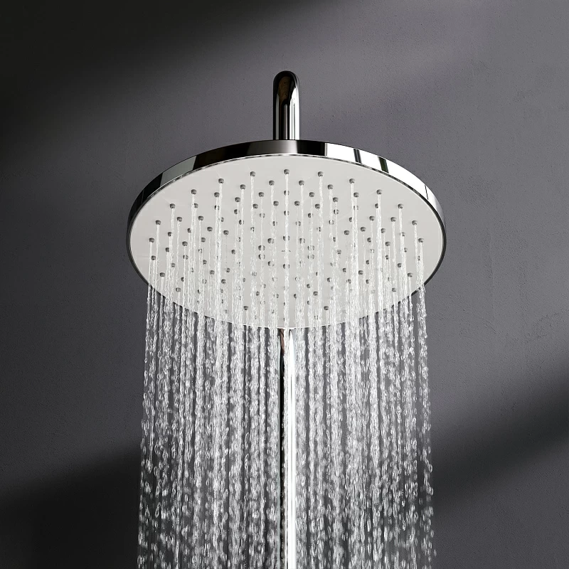 Душевая система AM.PM X-Joy F0785A600 стойка с тропическим душем, смесителем, хром