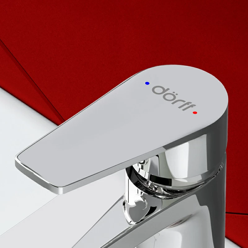 Смеситель для раковины (умывальника) Dorff Prime D4002100 хром