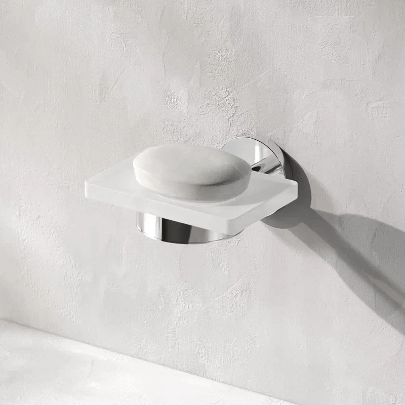 Мыльница стеклянная настенная AM.PM X-Joy A85A34200 хром