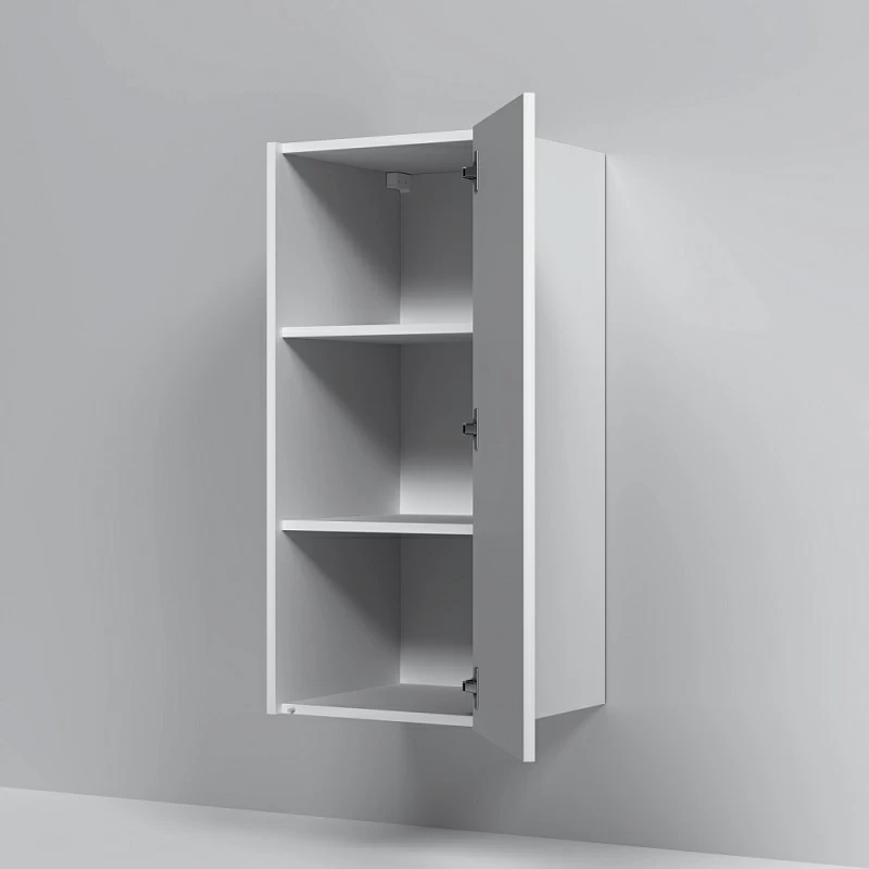 Шкаф с полками 40 AM.PM Func M8FCH04029WM правый белый матовый