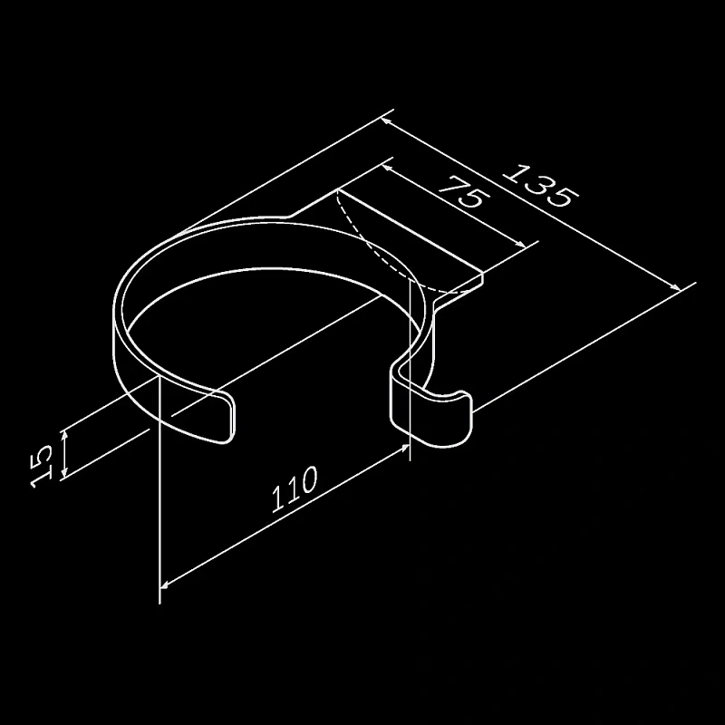 Держатель для фена AM.PM Inspire 2.0 A50A32300 хром
