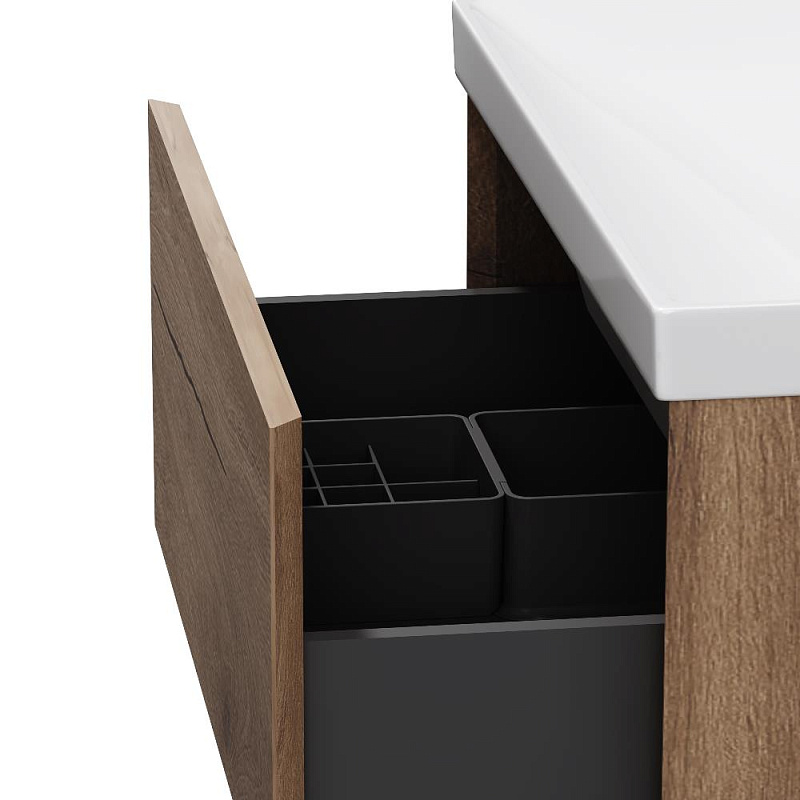 Тумба с раковиной 60 AM.PM Above M9X-FHX0602OF-WCC0600WG подвесная под дерево