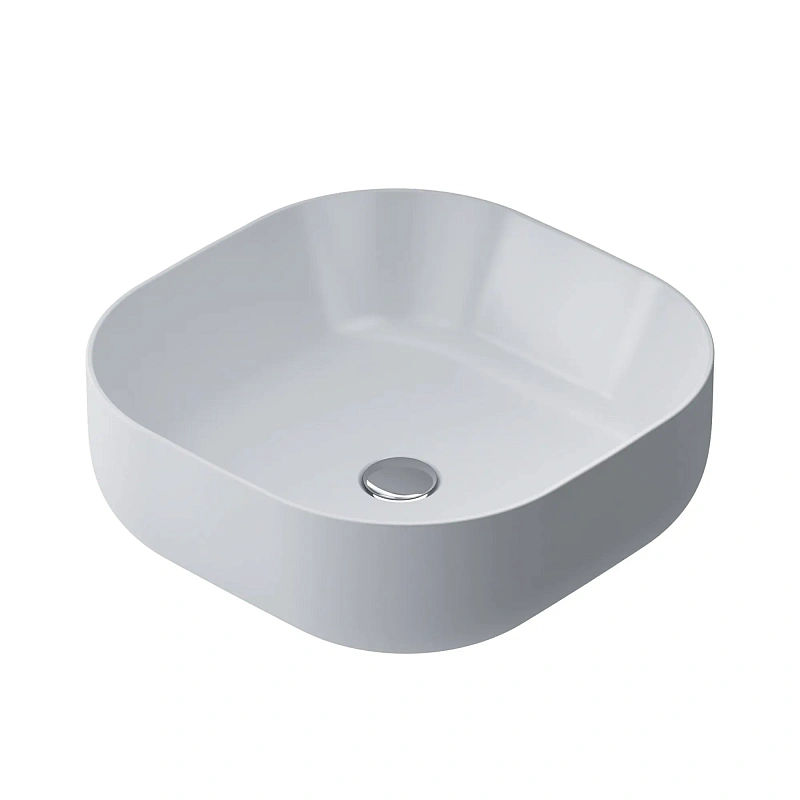 Раковина накладная 43 AM.PM Struktura M9SWCC30430WG белая глянцевая