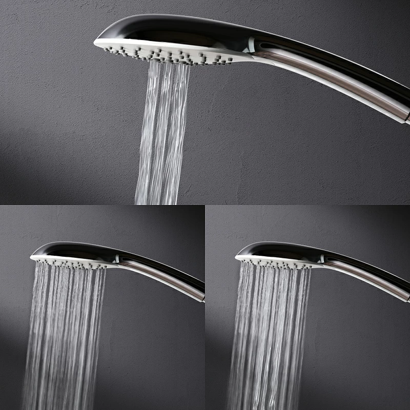 Душевая система AM.PM Spirit 2.0 F0770A400 стойка с тропическим душем, термостатом, смесителем, хром