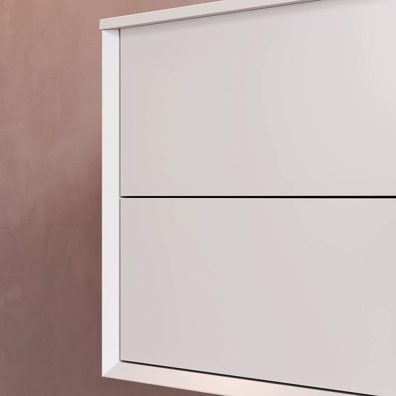 Тумба с раковиной 80 AM.PM Libre M60-FHX0802WM-WPC080SWM подвесная белая матовая