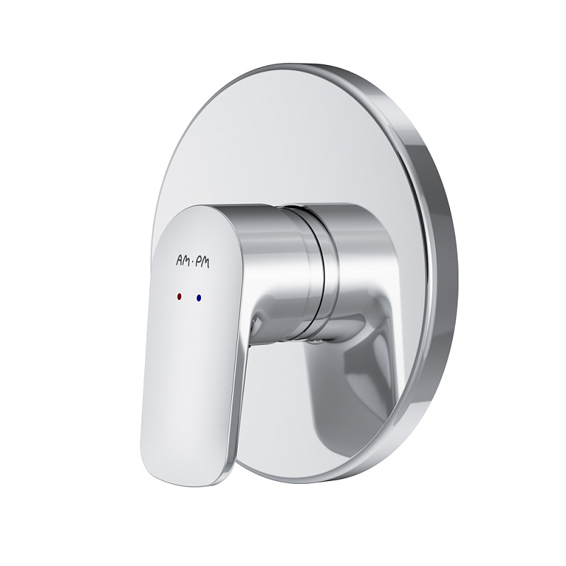 Смеситель для душа AM.PM Spirit F7075000 хром встраиваемый