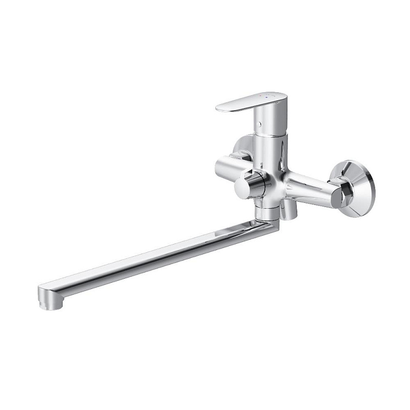 Смеситель для ванны и душа AM.PM Above F9X90200 длинный излив, хром