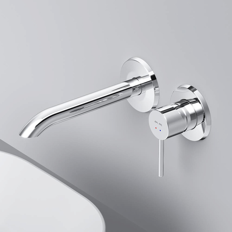 Смеситель для раковины (умывальника) AM.PM Libre F6072600 хром встраиваемый