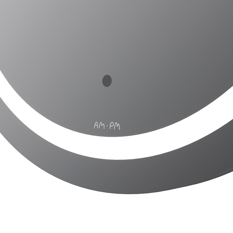 Зеркало с подсветкой в ванную круглое 50 AM.PM X-Joy M85AMOX0501WG сенсорное