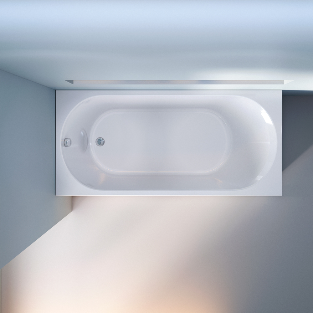 Ванна акриловая 150х70 см X-Joy W94A-150-070W-A, Белый