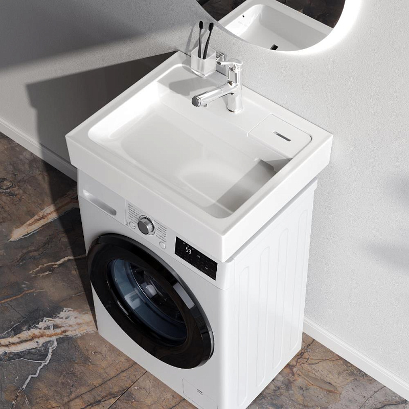 Раковина над стиральной машиной 60 AM.PM X-Joy M85WCC0601WG050 белая