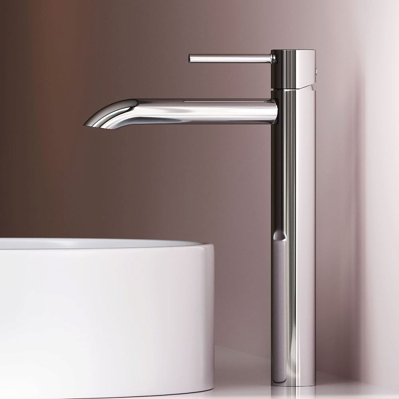 Смеситель для раковины (умывальника) AM.PM Libre F6092000 высокий хром