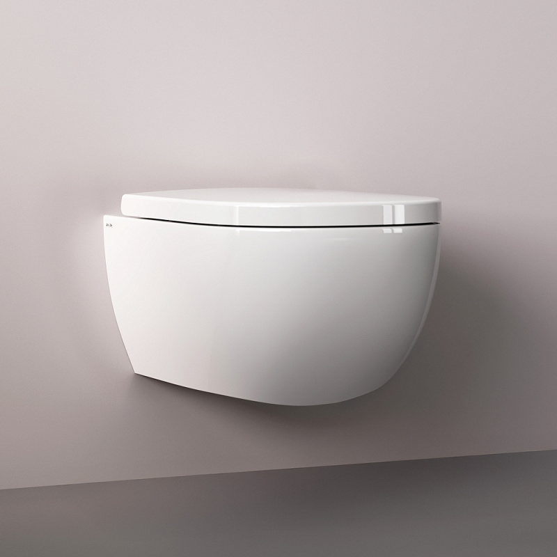 Унитаз подвесной AM.PM Above C9X1900SC торнадо безободковый с сиденьем микролифт, белый