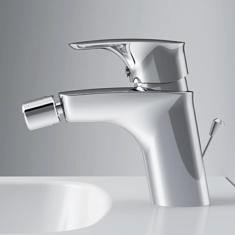 Смеситель для биде AM.PM Spirit 2.1 F71A83100 с донным клапаном, хром