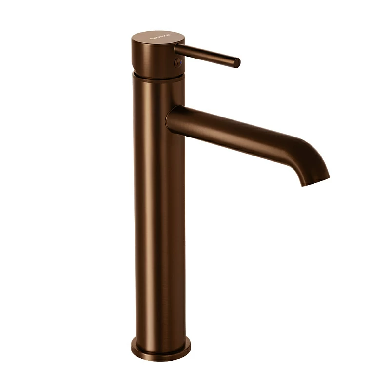 Смеситель для раковины (умывальника) Damixa Scandinavian Pure 360250500 высокий розовое золото