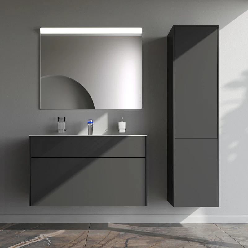 Тумба под раковину 100 AM.PM Inspire 2.0 M50AFHX1003GM подвесная графит матовый