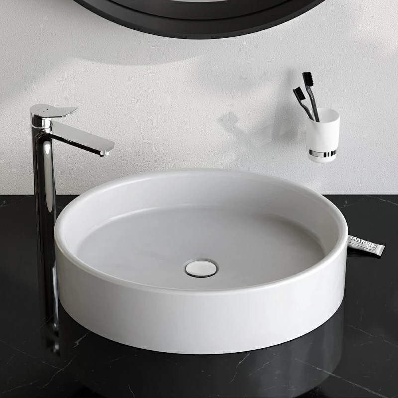 Раковина накладная 55 AM.PM Func M8FWCC20550WG белая