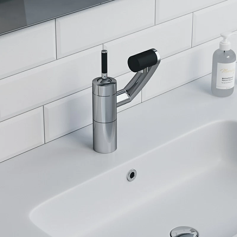 Смеситель для раковины (умывальника) Damixa Arc 290217464 с 3D поворотным изливом, хром